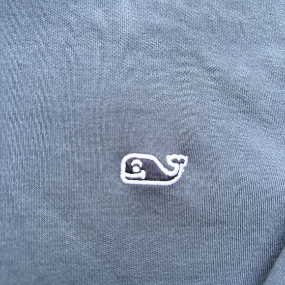 Vinyard Vines Men's XL 1/4 Zip Gray Pullover Sweater - Picture 3 of 7